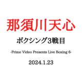 那須川天心ボクシング3戦目